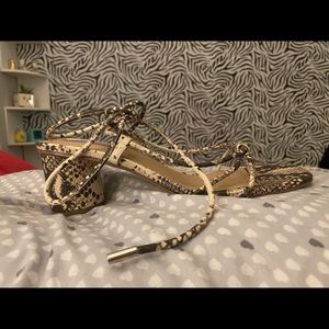 Steve Madden Ivanna Ankle Wrap Sandals